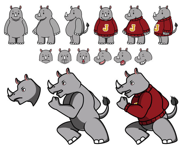 Jakarta International College Mascot Design